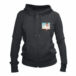 Женское худи на молнии Billy