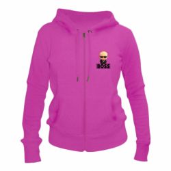 Женское худи на молнии Boss Baby