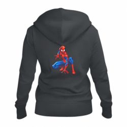 Жіноче худі на блискавці Cool Spider-Man - PrintSalon