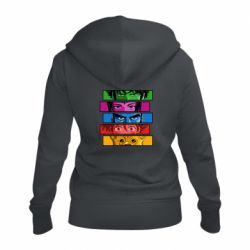 Жіноче худі на блискавці Cowboy Bebop Eyes - PrintSalon