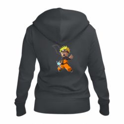 Женское худи на молнии Crazy Naruto - PrintSalon
