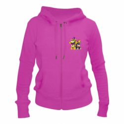 Жіноче худі на блискавці Cute Freddy - PrintSalon