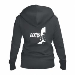 Женское худи на молнии Декстер - PrintSalon