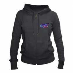 Жіноче худі на блискавці Enemy - PrintSalon