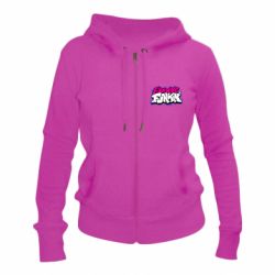 Женское худи на молнии Friday Night Funkin Logo - PrintSalon