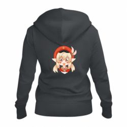 Женское худи на молнии Genshin Impact Klee - PrintSalon