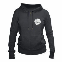 Женское худи на молнии J-HOPE - PrintSalon