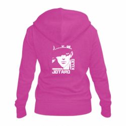 Женское худи на молнии Jotaro Kujo - PrintSalon