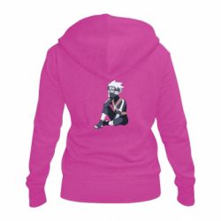 Женское худи на молнии Kakashi Genin