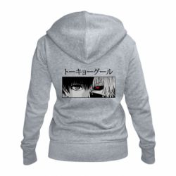 Женское худи на молнии Kaneki Ken Eyes