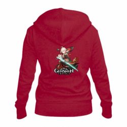 Женское худи на молнии Kazuha - PrintSalon