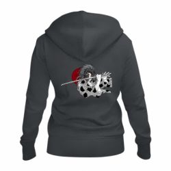 Женское худи на молнии Kokushibo Tsugikuni - PrintSalon