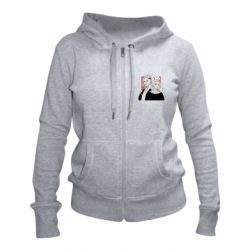 Женское худи на молнии Manjiro And Draken - PrintSalon