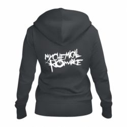 Женское худи на молнии My Chemical Romance