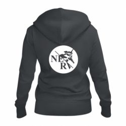 Жіноче худі на блискавці Nerv - PrintSalon