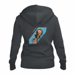 Жіноче худі на блискавці Nice angle - PrintSalon