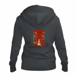 Жіноче худі на блискавці One Punch Man Saitama - PrintSalon