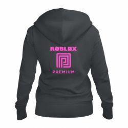 Женское худи на молнии Roblox Premium - PrintSalon