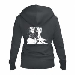 Женское худи на молнии Sebastian - PrintSalon