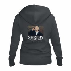 Женское худи на молнии Shelby company limited - PrintSalon