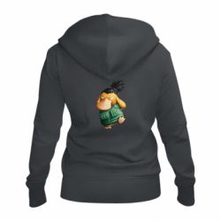 Женское худи на молнии Shikamaru Psyduck - PrintSalon