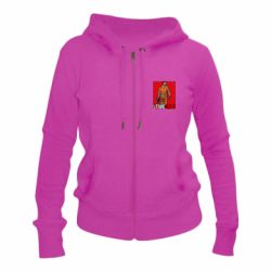 Женское худи на молнии Standoff 2 Red Logo - PrintSalon