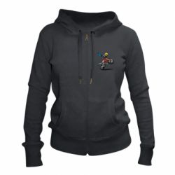 Женское худи на молнии Stunt