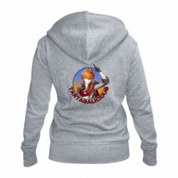 Женское худи на молнии Tartagalicious