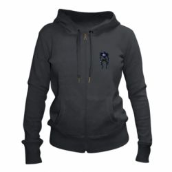 Женское худи на молнии Тетрадь смерти Рюк - PrintSalon