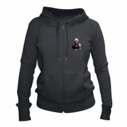 Женское худи на молнии Tokio Ghoul Kaneki - PrintSalon