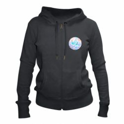 Женское худи на молнии Ultra cute shark-PrintSalon Женское худи на молнии Ultra cute shark