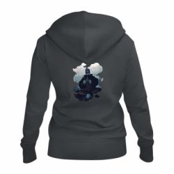 Женское худи на молнии Underwater Kisame