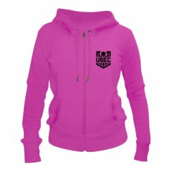 Жіноче худі на блискавці USEC Emblem Escape from Tarkov - PrintSalon