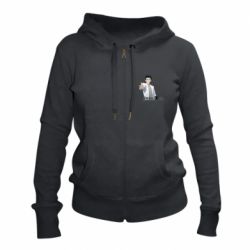 Жіноче худі на блискавці Брама Штейна: Рінтаро Окабе - PrintSalon