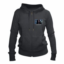 Женское худи на молнии Why do you cum? - PrintSalon