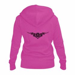 Женское худи на молнии Yamaha Lines Art