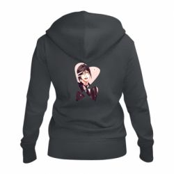 Женское худи на молнии Your crush Sebastian - PrintSalon