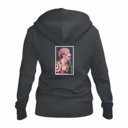 Жіноче худі на блискавці 悪魔スクナ - PrintSalon