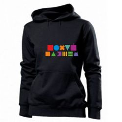 Женское худи Нецензурные фигуры - PrintSalon