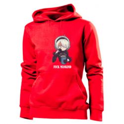 Худі жіноче Nier. Fuck Mankind - PrintSalon