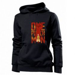 Худі жіноче One Punch Man Saitama - PrintSalon