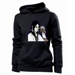 Худі жіноче Orochimaru with a snake - PrintSalon