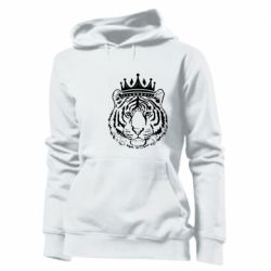 Женское худи Папа-Тигр - PrintSalon