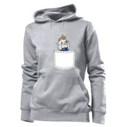 Женское худи Pocket Paimon - PrintSalon