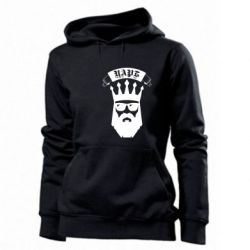 Женское худи The Bearded Tsar - PrintSalon