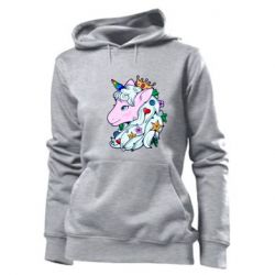Женское худи Unicorn Princess - PrintSalon