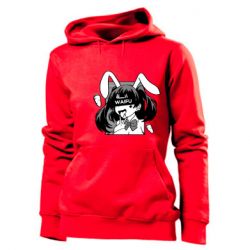 Женское худи Waifu Bunny - PrintSalon