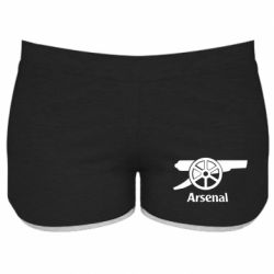 Женские шорты Arsenal simple logo - PrintSalon