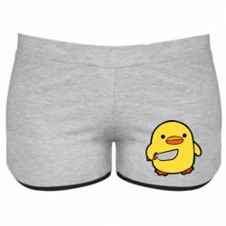 Жіночі шорти Duckling With A Knife - PrintSalon