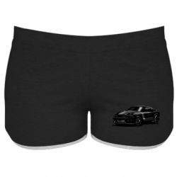 Женские шорты Ford Mustang Pony Car - PrintSalon